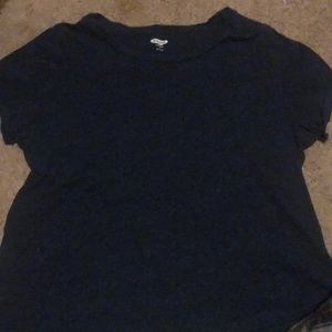 Dark navy blue T-shirt